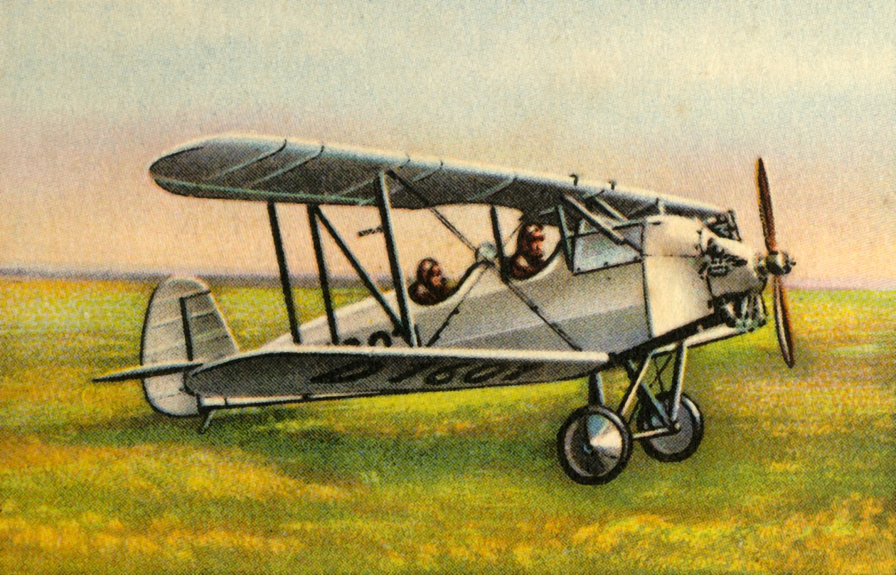 Dwupłatowiec Focke-Wulf S 24 Kiebitz, lata 20., 1932. autorstwa Unbekannt
