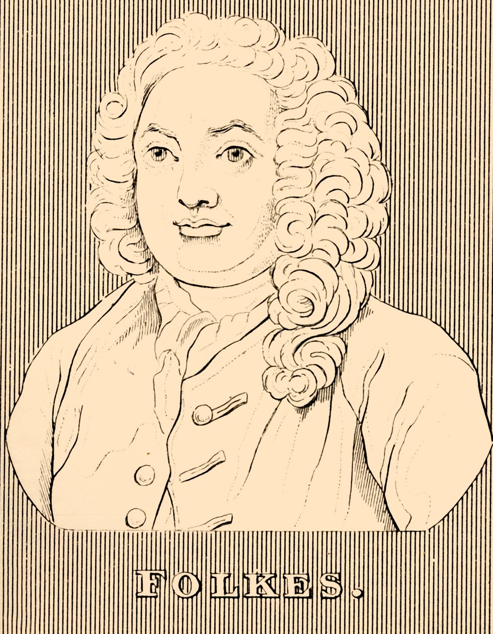 Folkes, 1690-1754, 1830. autorstwa Unbekannt