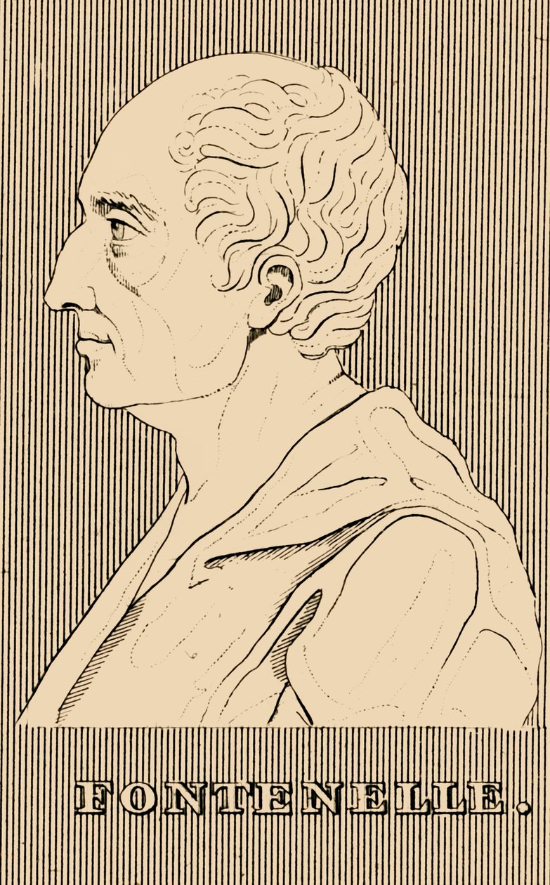 Fontenelle, 1657-1757, 1830. autorstwa Unbekannt