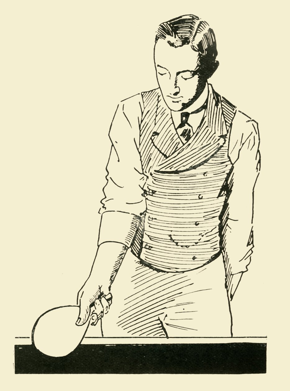 Forehand Half-Volley Upright, 1902. autorstwa Unbekannt