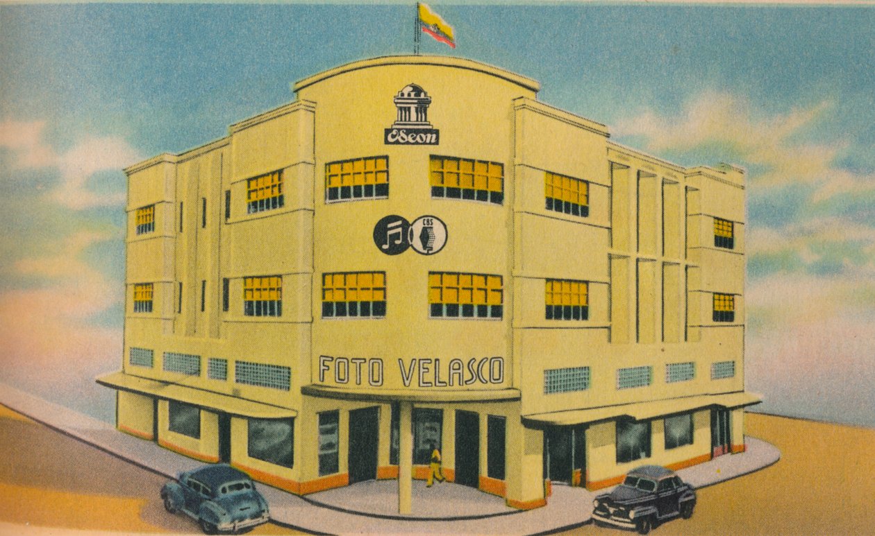 Fot. Budynek Volasco, Barranquilla, ok. 1940 r. autorstwa Unbekannt