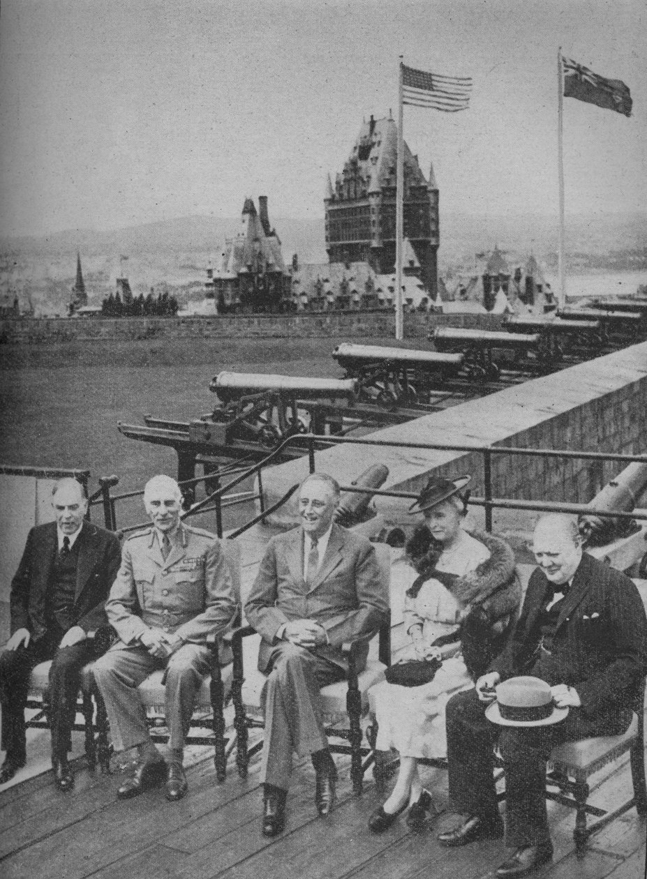 Czwarta Konferencja Churchilla-Roosevelta, 1943-44 autorstwa Unbekannt
