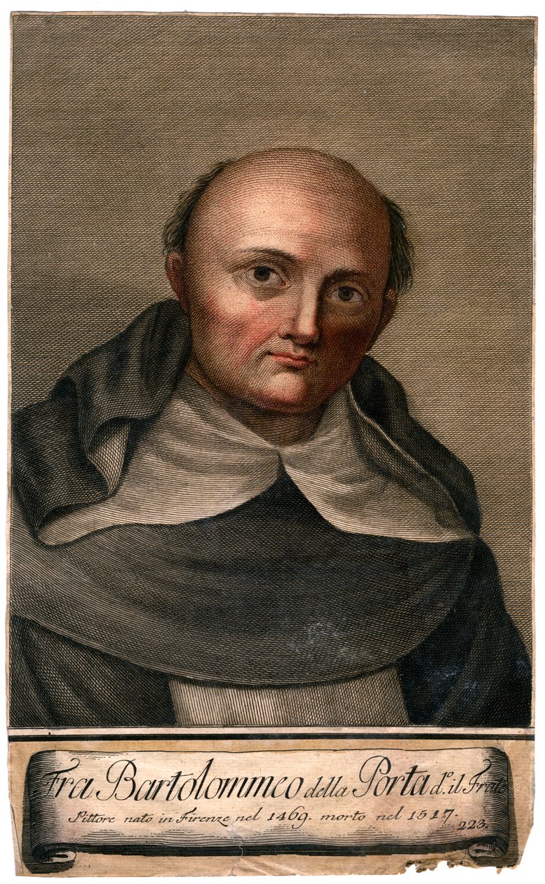 Fra Bartolomeo della Porta, florencki artysta renesansu autorstwa Unbekannt