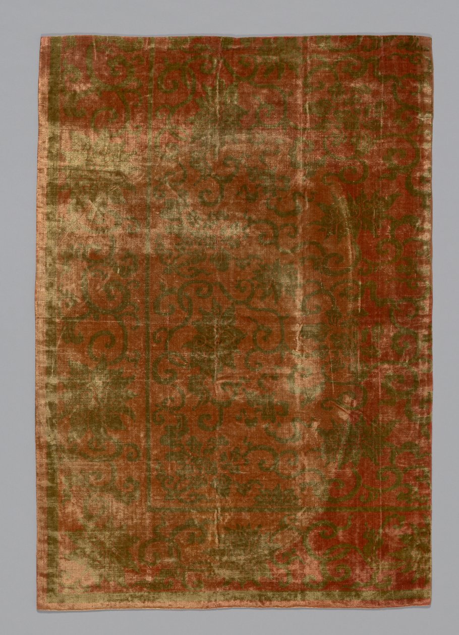 Fragment tkaniny meblowej, Chiny, dynastia Qing 1644-1911, 17751850. autorstwa Unbekannt