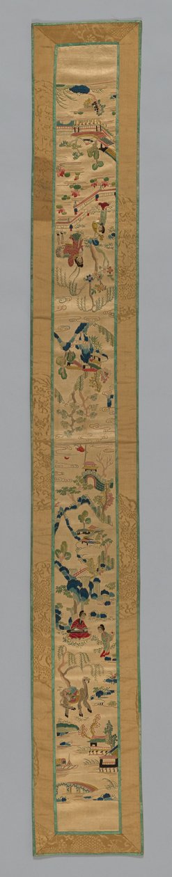 Fragment rękawa, Chiny, dynastia Qing 1644-1911, 185075. autorstwa Unbekannt
