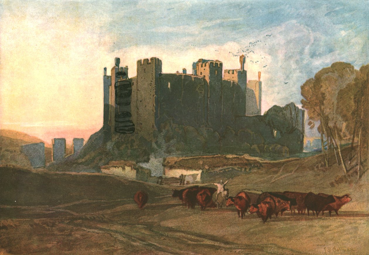 Zamek Framlingham, 1828, ok. 1900. autorstwa Unbekannt