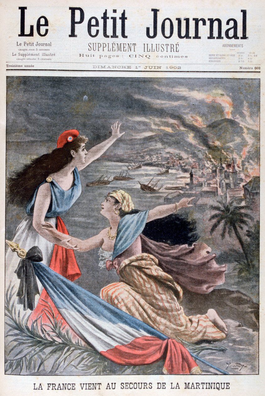 Francja asystuje Martynice, 1902 autorstwa Unbekannt