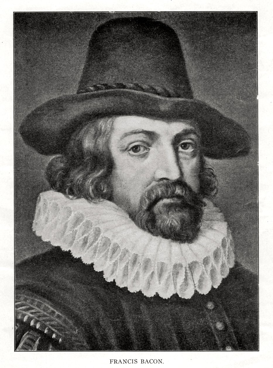 Francis Bacon, wicehrabia St Albans, angielski filozof, naukowiec i mąż stanu, 1906 autorstwa Unbekannt
