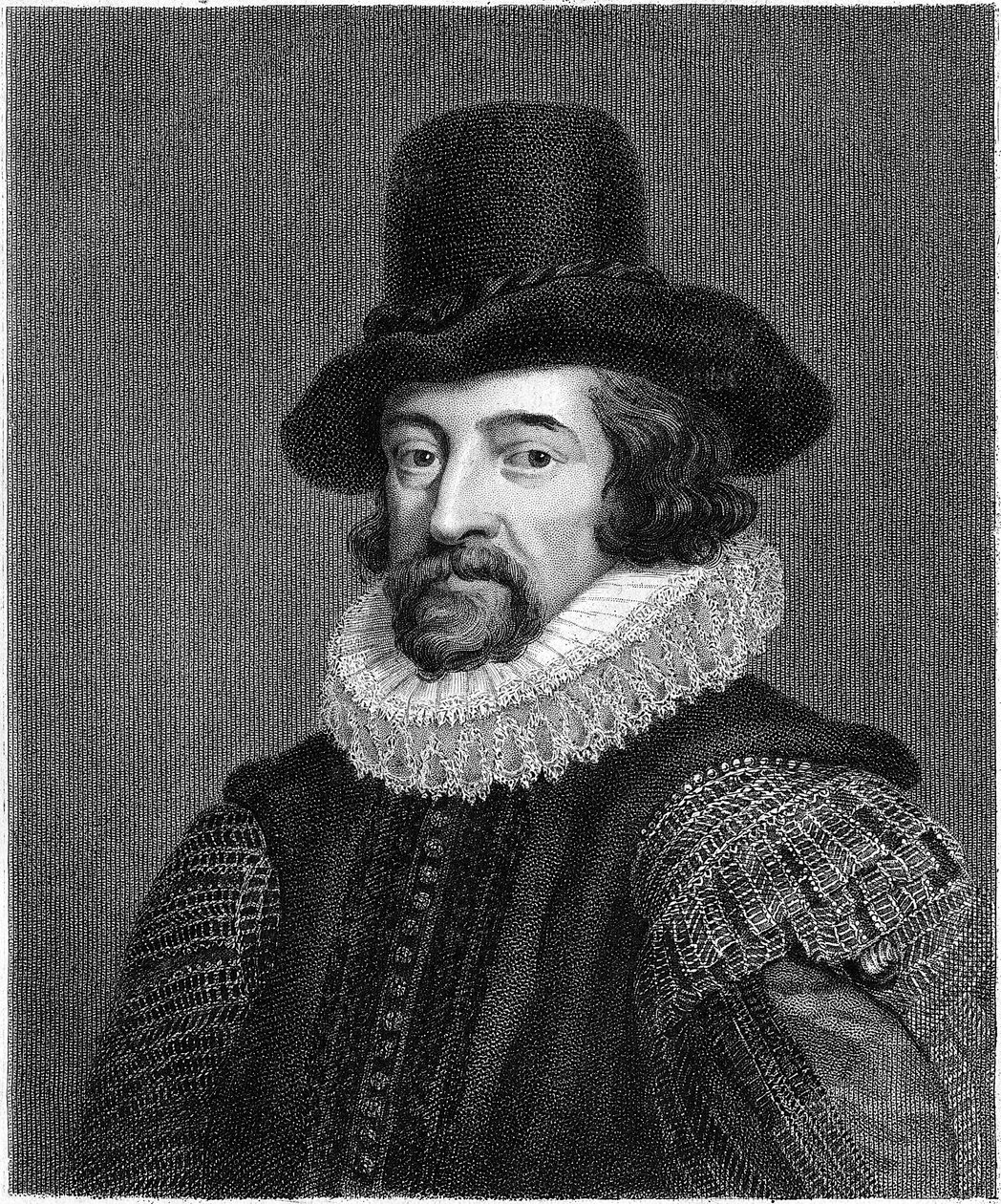Francis Bacon, wicehrabia St Albans, angielski filozof, naukowiec i mąż stanu, początek XX wieku autorstwa Unbekannt