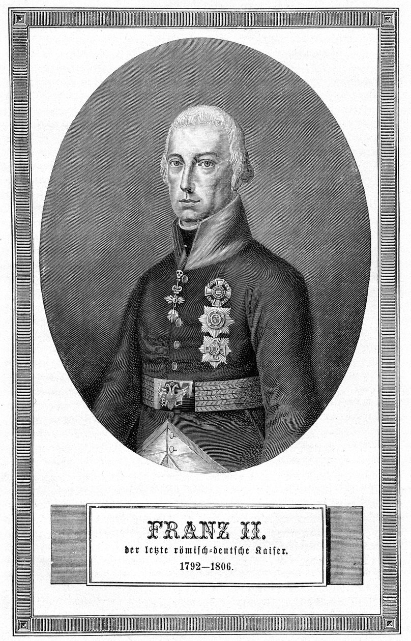 Franciszek II, cesarz rzymski, 1900 autorstwa Unbekannt