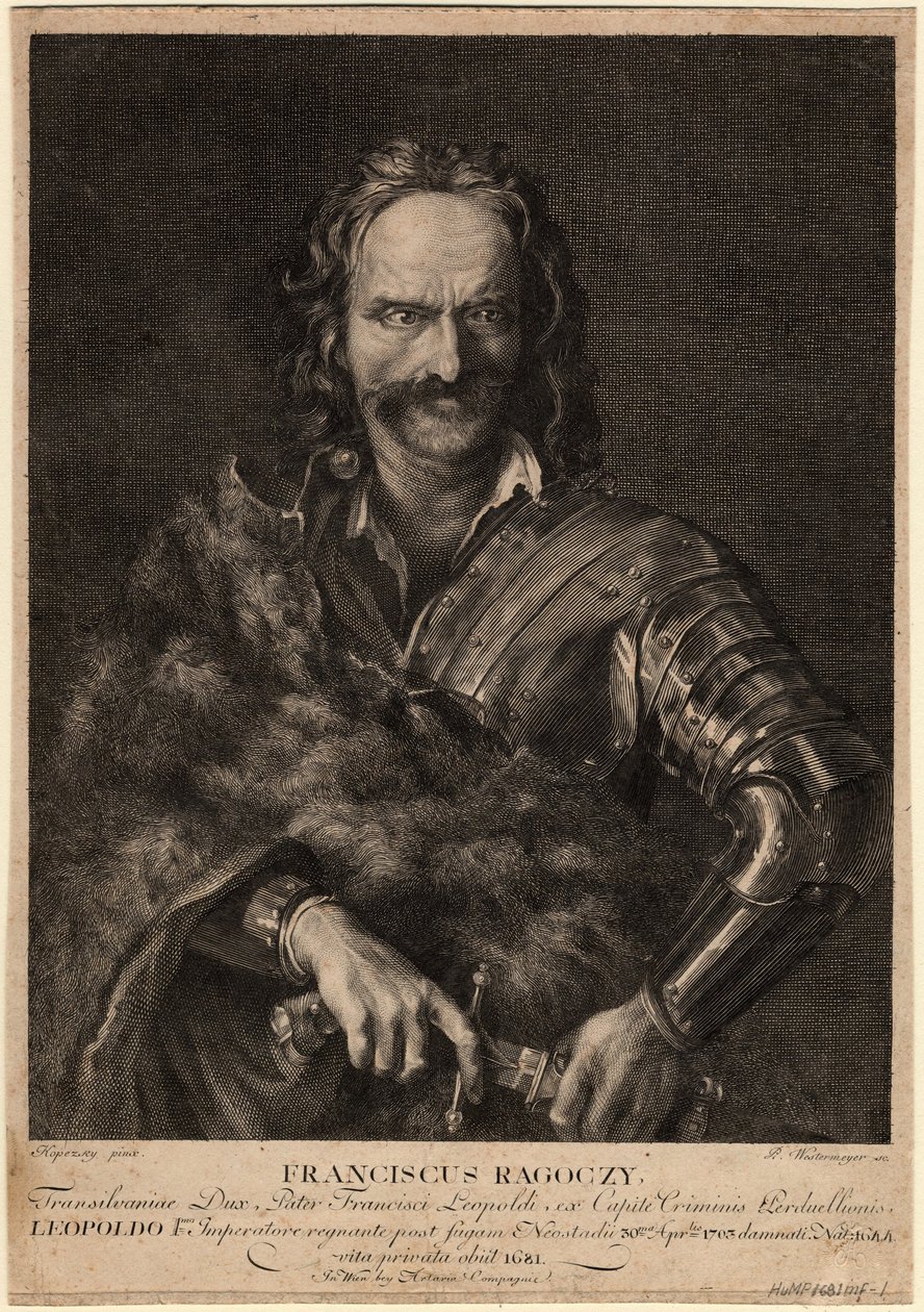 Franciszka II Rakoczego, 1704 autorstwa Unbekannt