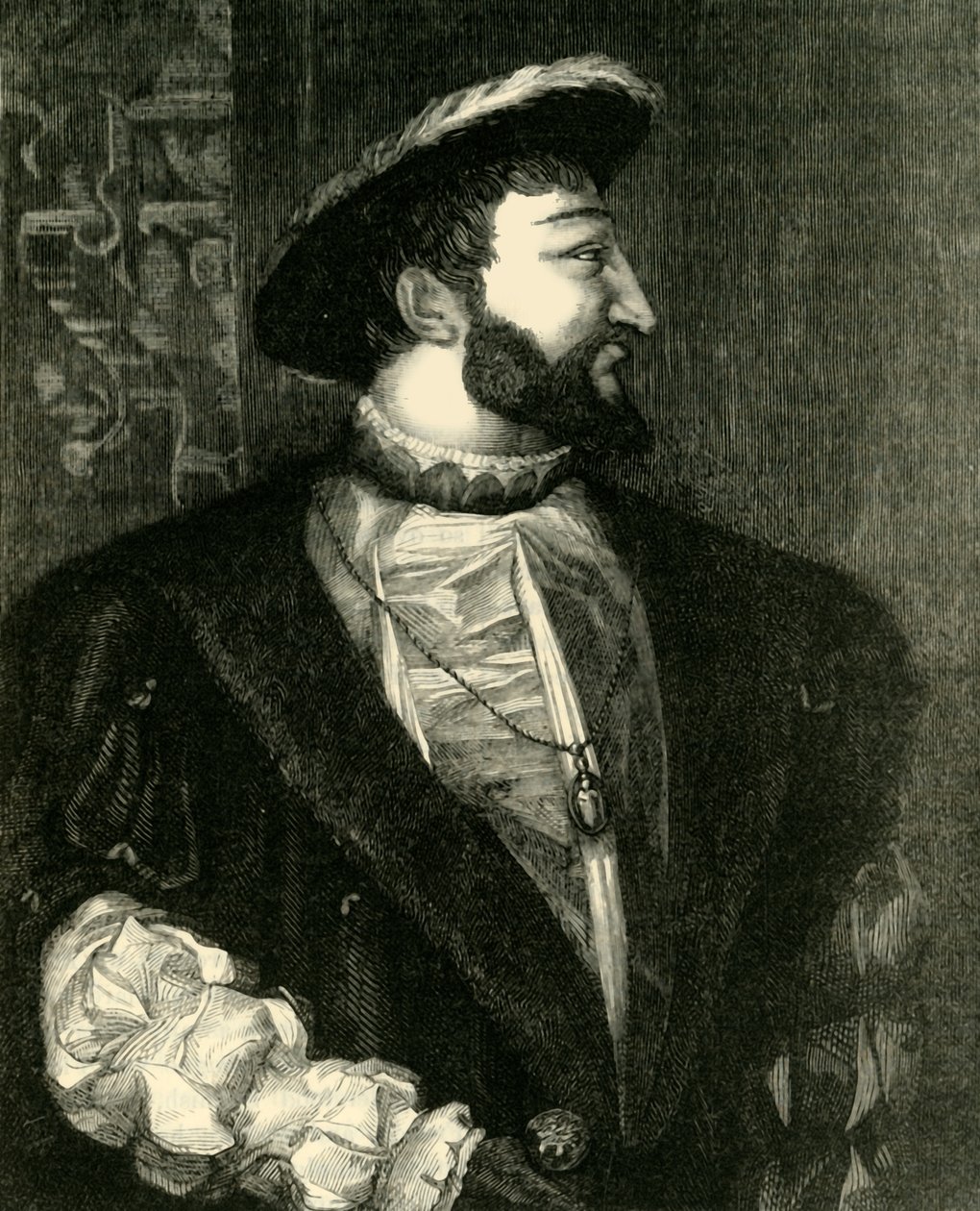 Franciszka I, ok. 1520-1540, 1890. autorstwa Unbekannt