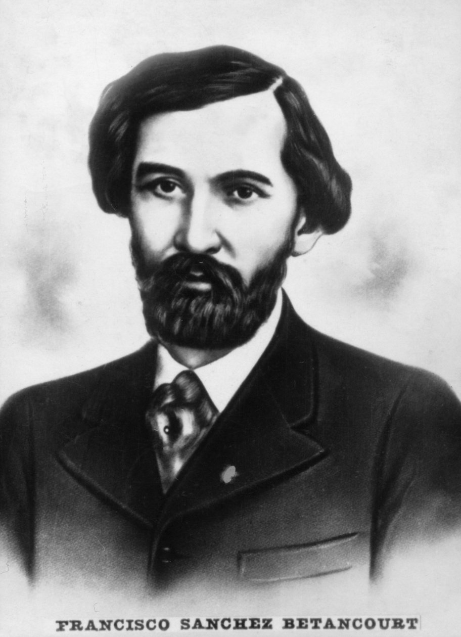 Francisco Sanchez Beetancourt, 1827-1894, lata 20. autorstwa Unbekannt