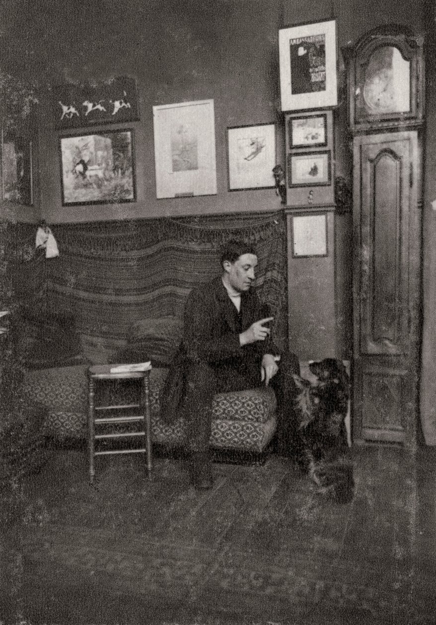 Francisque Poulbot, francuski rysownik i ilustrator, 1909 autorstwa Unbekannt