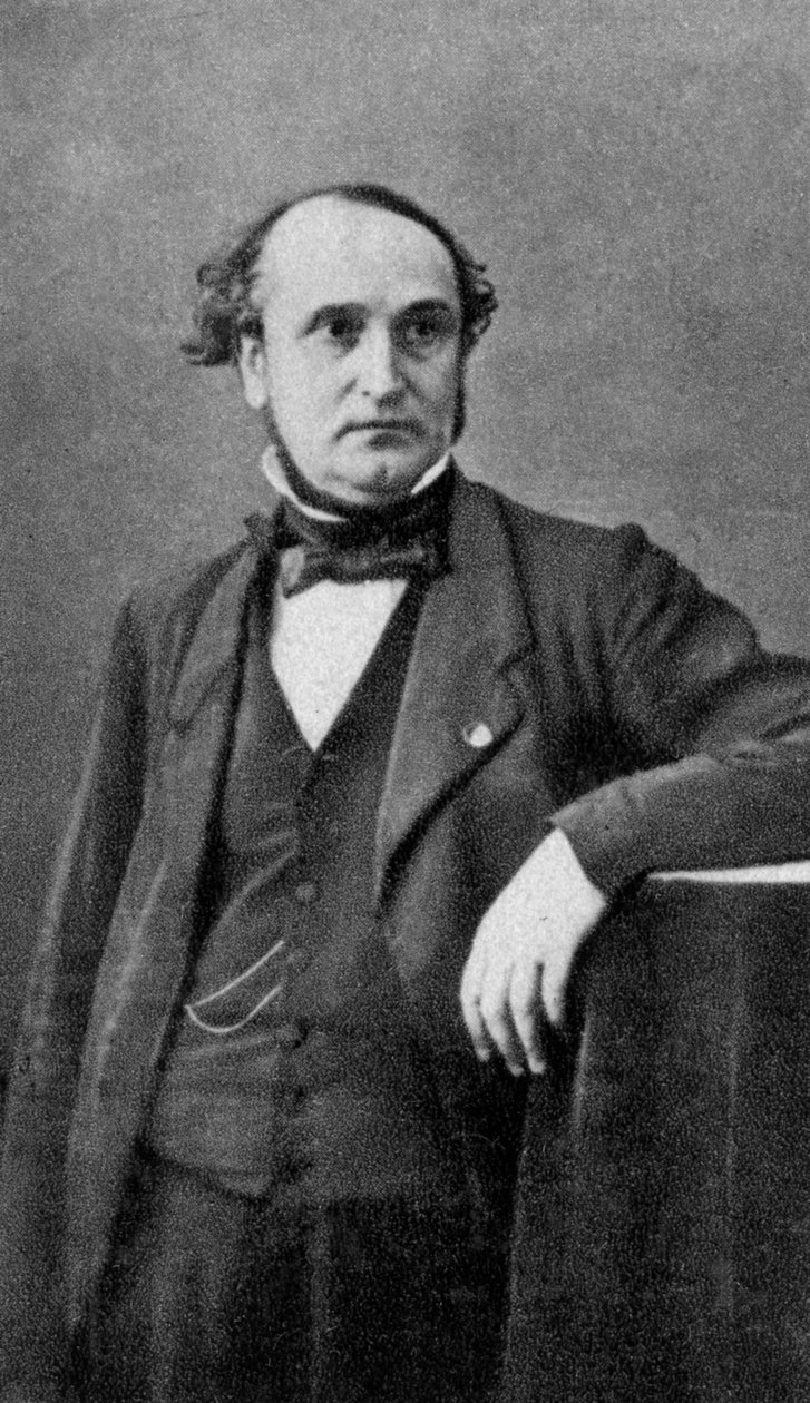 Francois Clement Sauvage, francuski inżynier i polityk, 1854 autorstwa Unbekannt