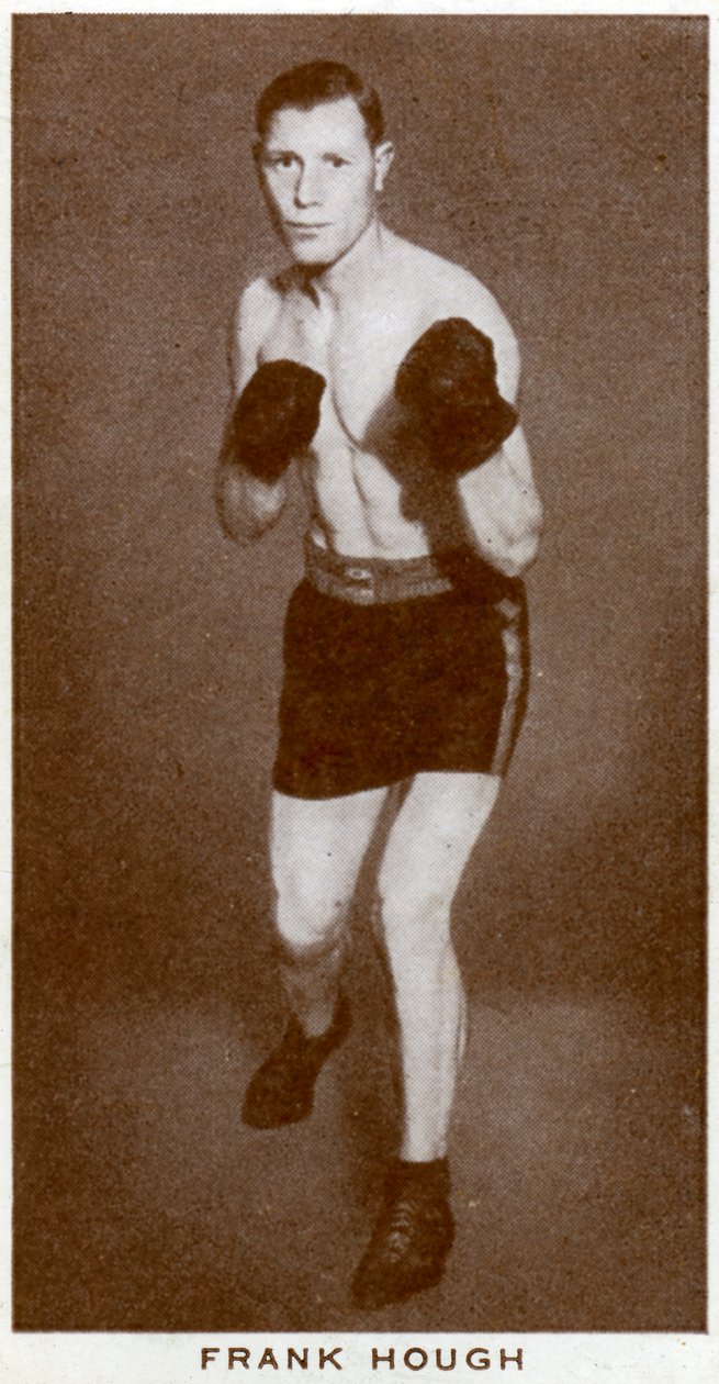 Frank Hough, brytyjski bokser, 1938 autorstwa Unbekannt