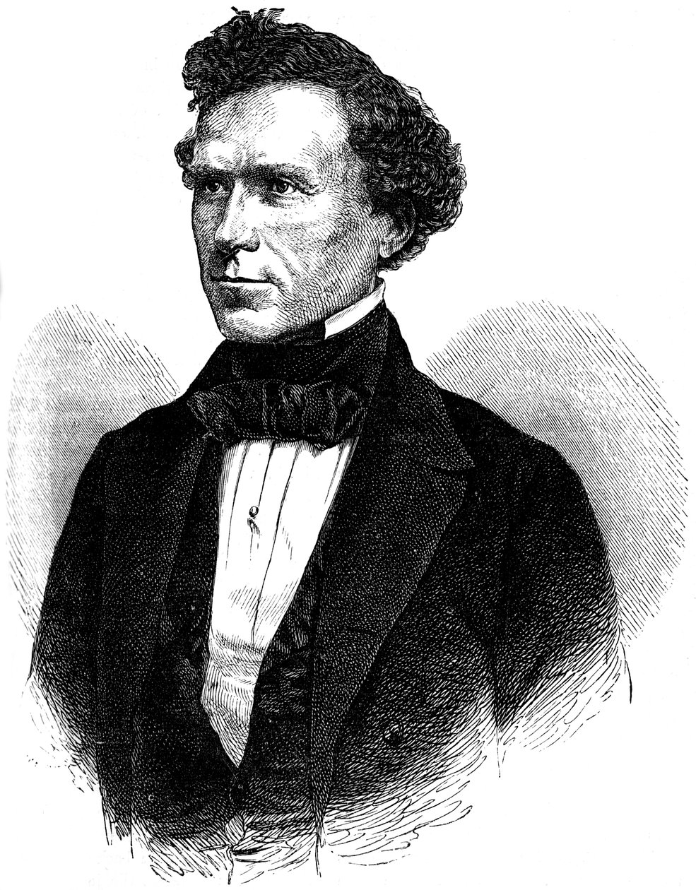 Franklin Pierce, 14. prezydent Stanów Zjednoczonych, ok. 1880 r. autorstwa Unbekannt