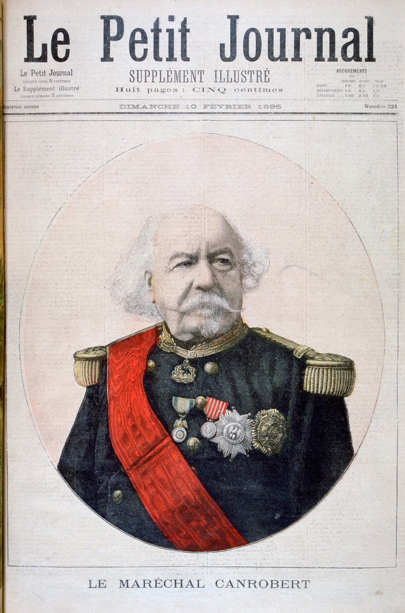 François Certain Canrobert, marszałek Francji, 1895 autorstwa Unbekannt