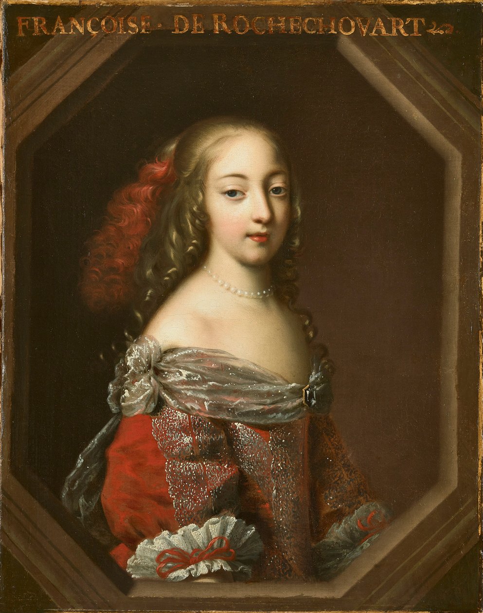 Françoise-Athénaïs de Rochechouart, markiza de Montespan 1640-1707, ok. 1665. autorstwa Unbekannt