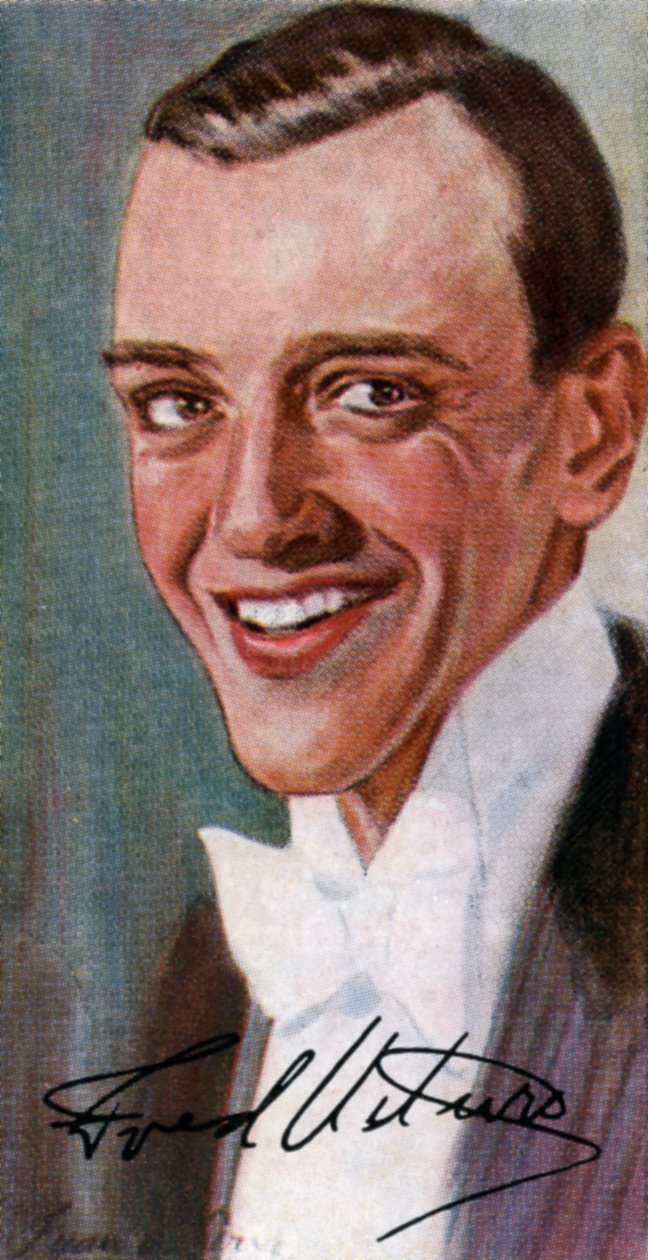 Fred Astaire, 1899-1987, amerykański tancerz filmowy i teatralny na Broadwayu, aktor, XX wiek autorstwa Unbekannt