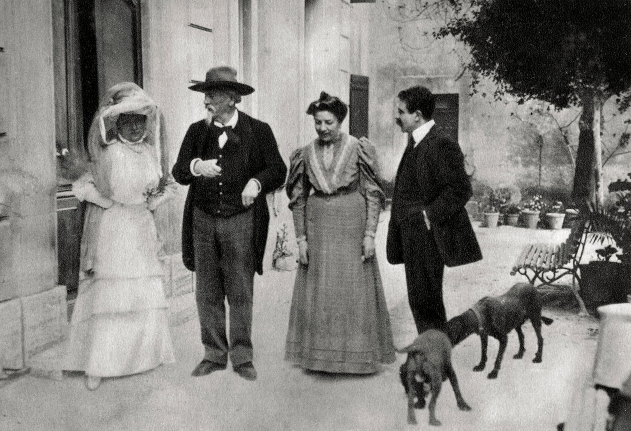 Frederic Mistral, pisarz francuski, 1906 autorstwa Unbekannt