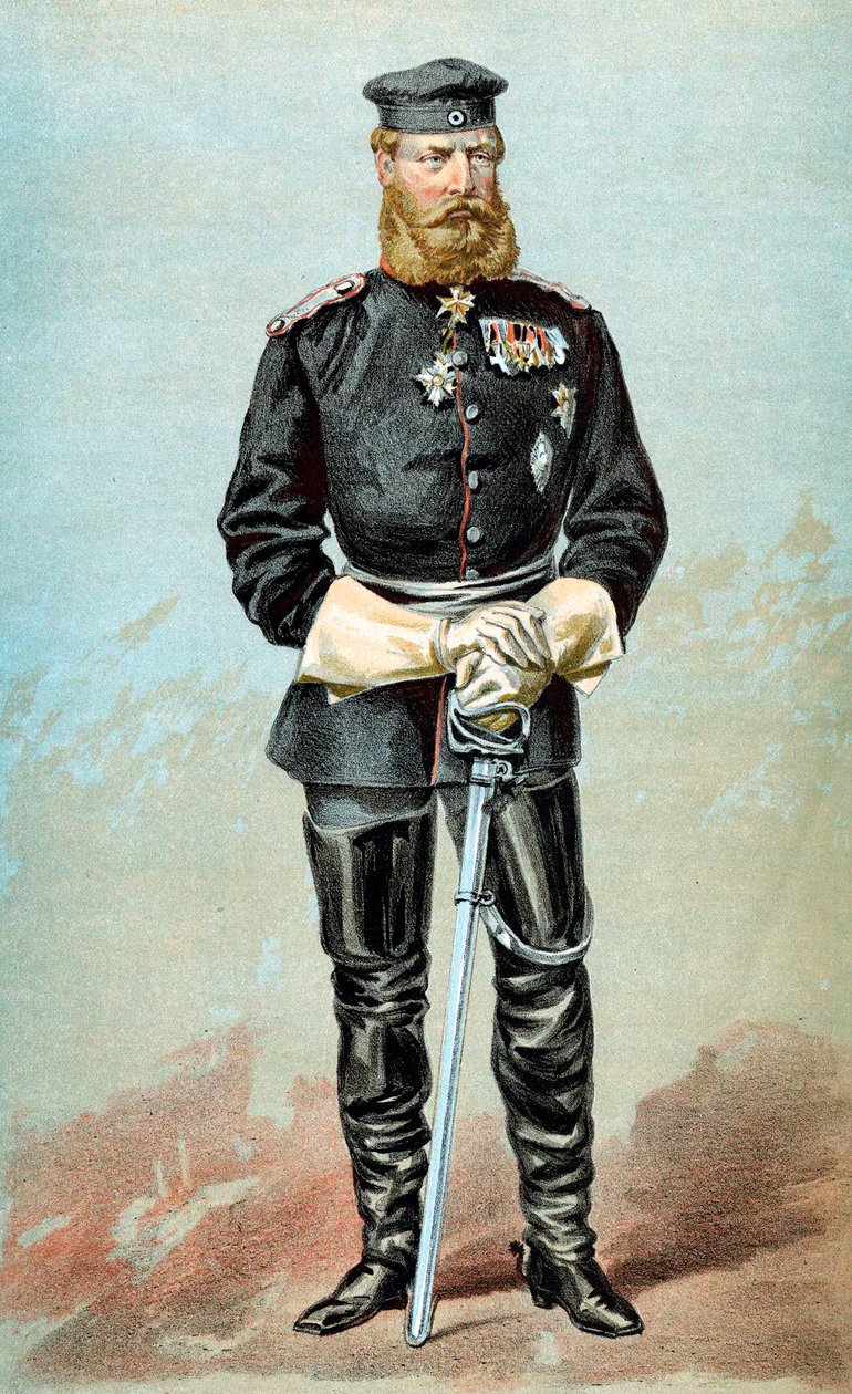 Fryderyk III 1831-1888, cesarz Niemiec, 1870 autorstwa Unbekannt