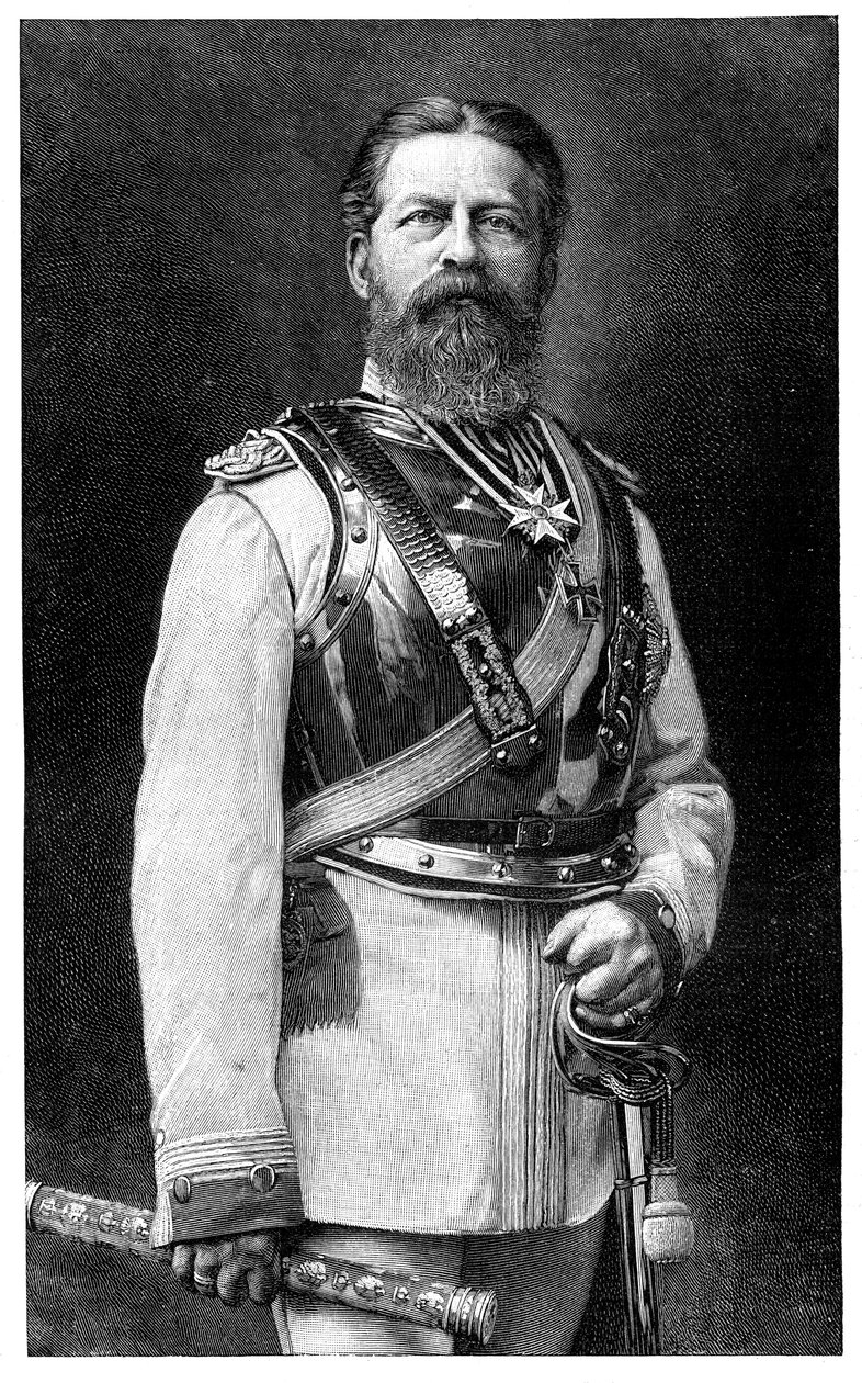 Fryderyk III, król Prus i cesarz Niemiec, 1900 autorstwa Unbekannt