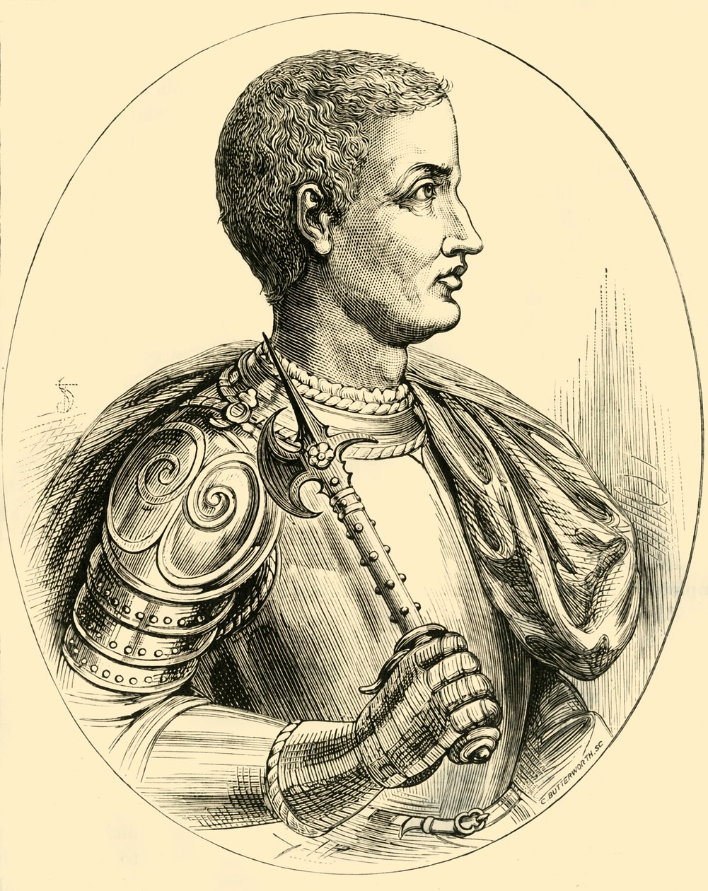 Fryderyk II z Niemiec, 1194-1250, 1890. autorstwa Unbekannt