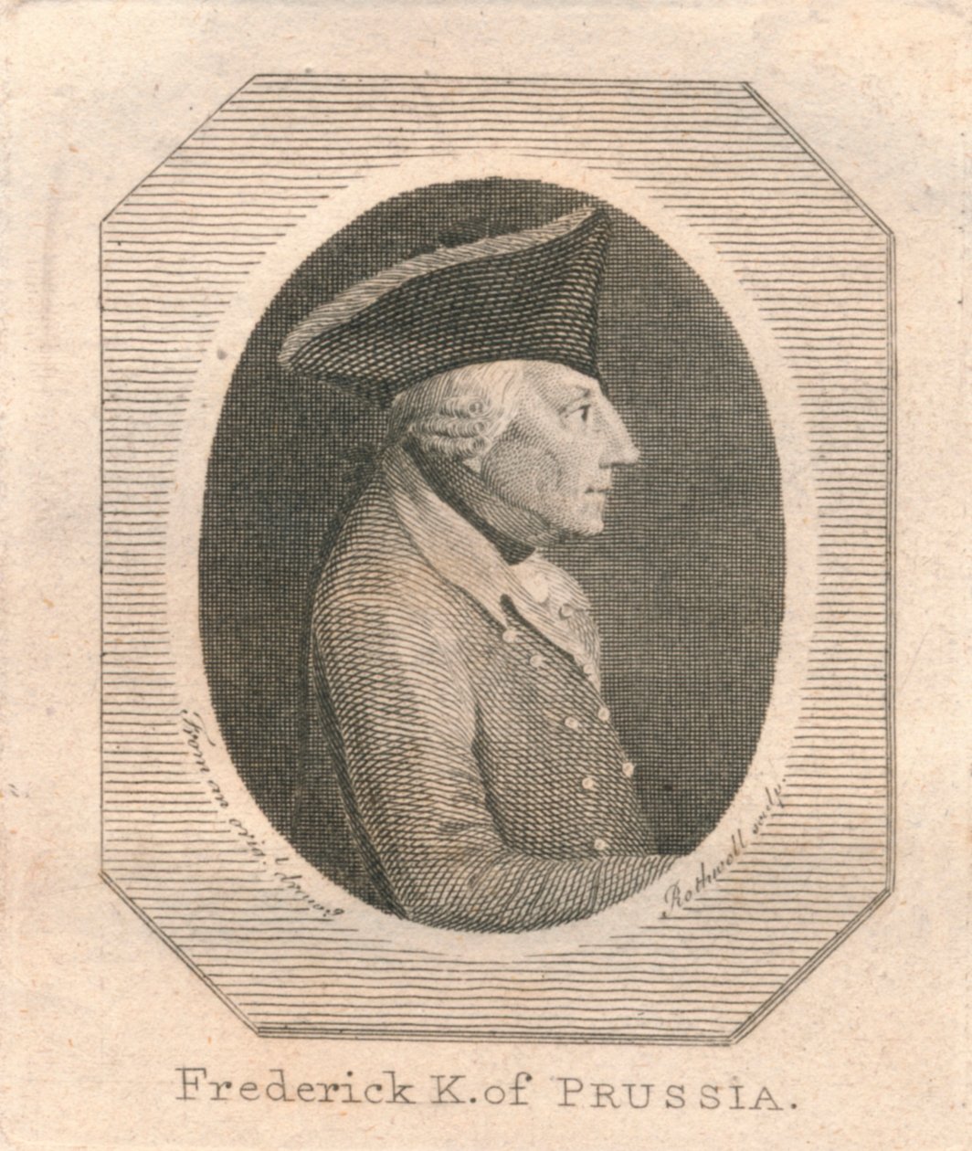 Fryderyk K. Pruski, ok. 1800 r. autorstwa Unbekannt