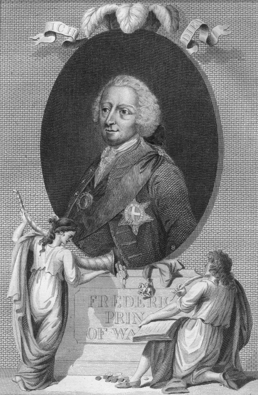 Fryderyk, książę Walii, 1790 autorstwa Unbekannt