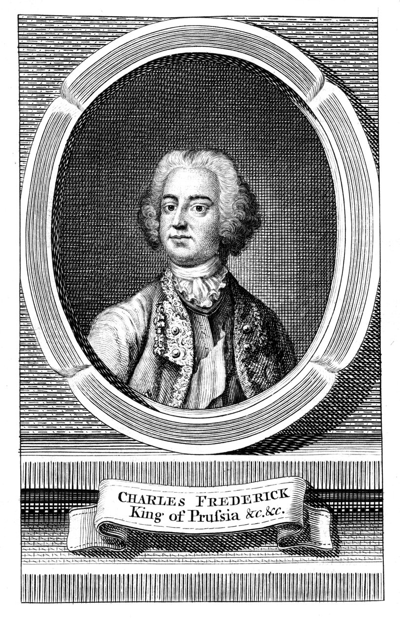 Fryderyk Wilhelm I, król Prus autorstwa Unbekannt