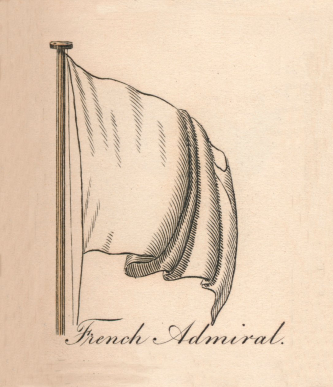 Admirał francuski, 1838 autorstwa Unbekannt