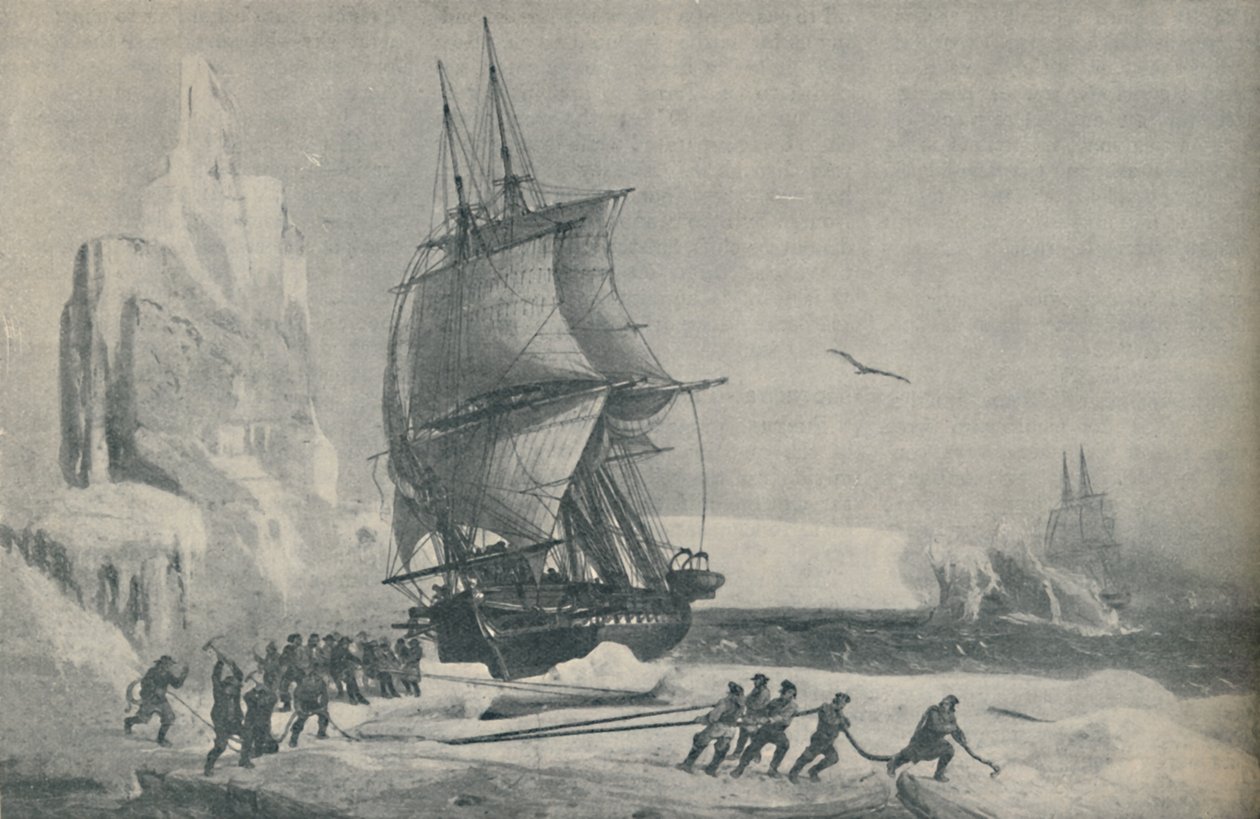Francuska wyprawa antarktyczna pod dowództwem kapitana JSC Dumont dUrville, sierpień 1833, 1937 autorstwa Unbekannt