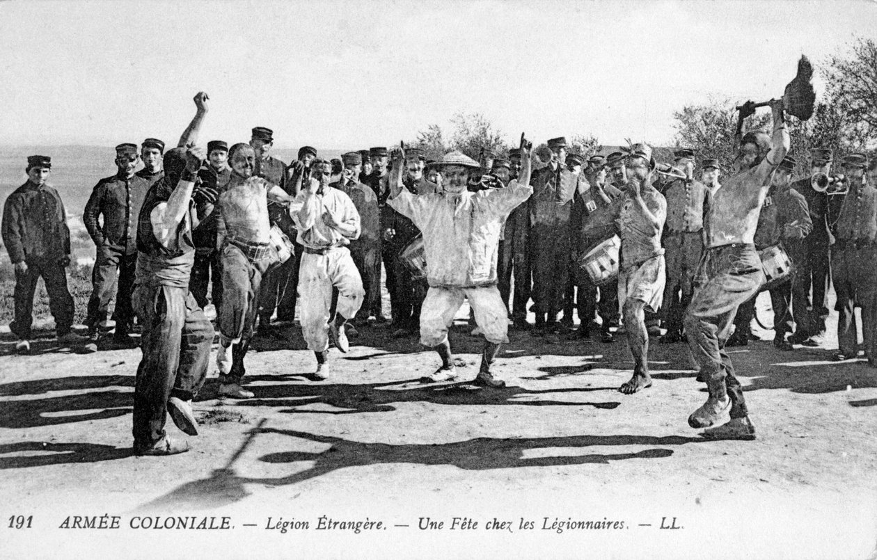 Francuska Legia Cudzoziemska, c1910 autorstwa Unbekannt