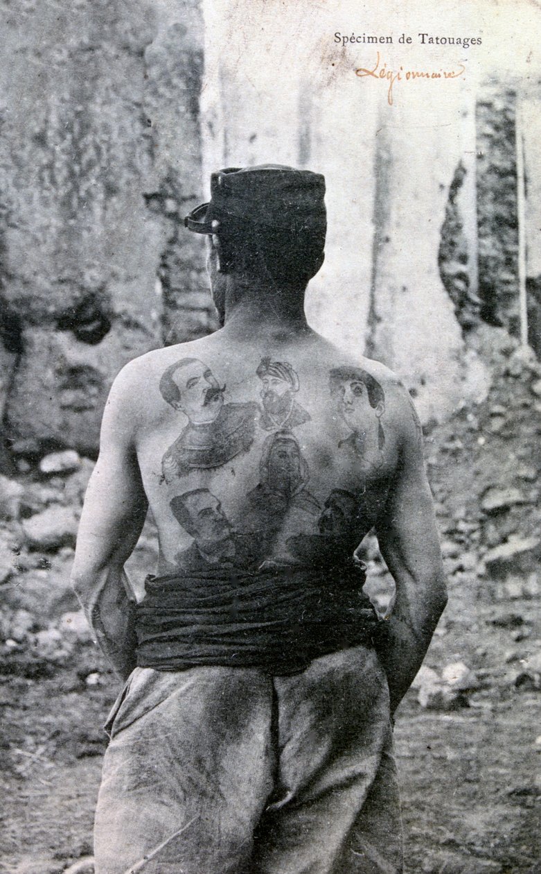 Legionista francuskiego cudzoziemca, 1908 autorstwa Unbekannt