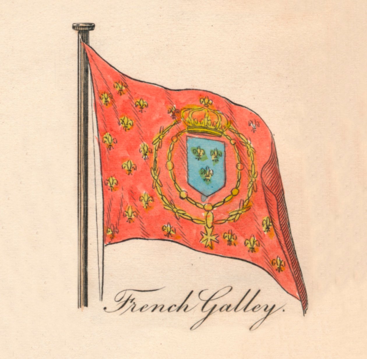 Kuchnia francuska, 1838 autorstwa Unbekannt