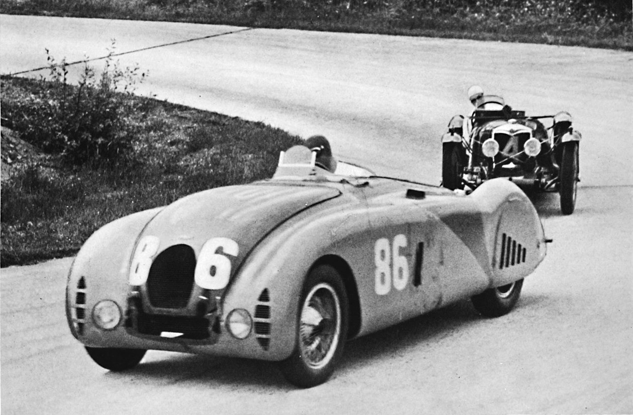 Grand Prix Francji, 1936: Nowe usprawnione Bugatti, a następnie Riley, 1936, 1937 autorstwa Unbekannt