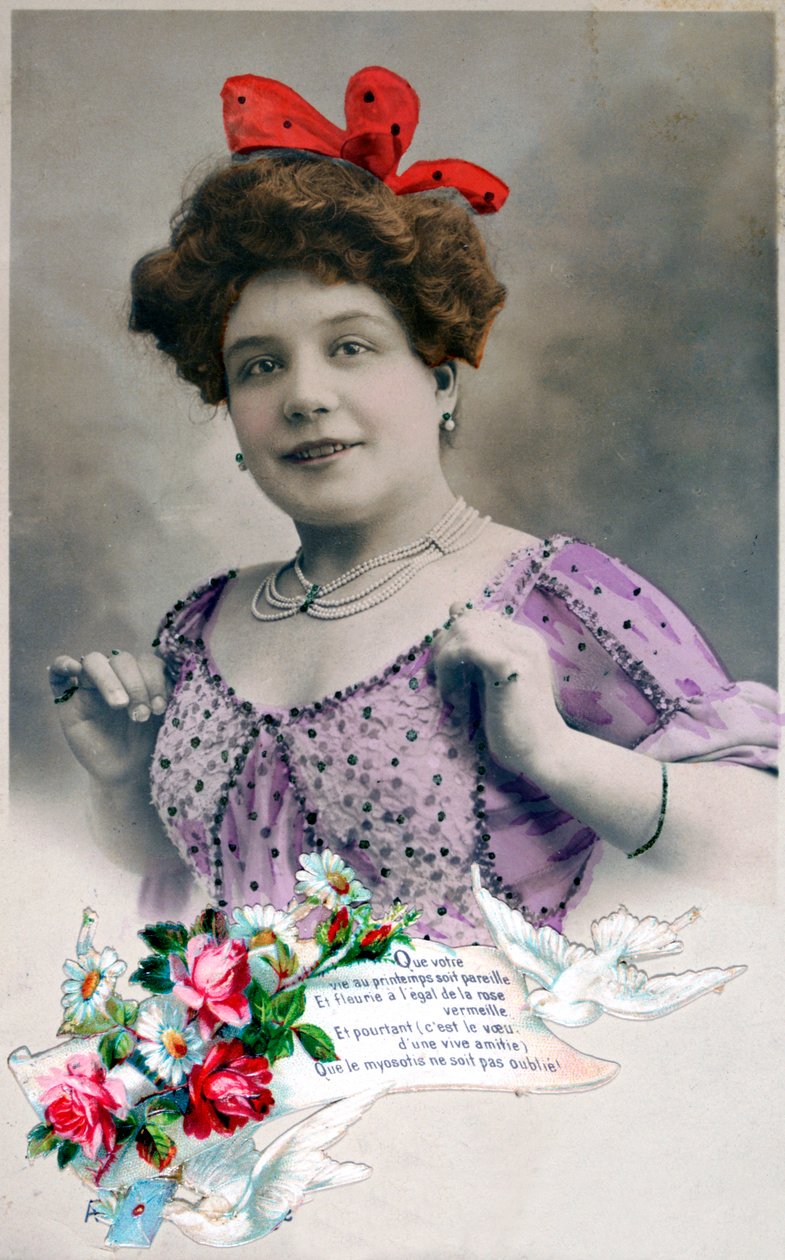 Pocztówka francuska, ok. 1900 autorstwa Unbekannt