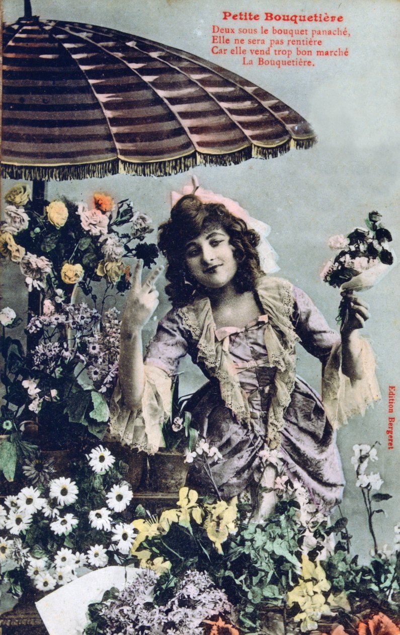 Pocztówka francuska, ok. 1900 autorstwa Unbekannt