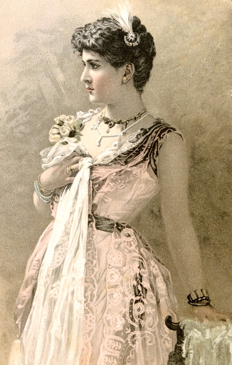 Pocztówka francuska, ok. 1900 autorstwa Unbekannt