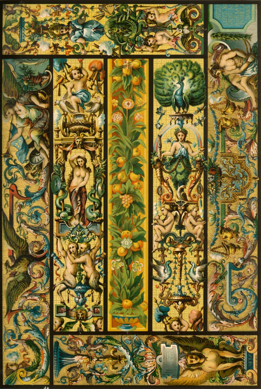 Francuskie gobeliny renesansowe, 1898. autorstwa Unbekannt