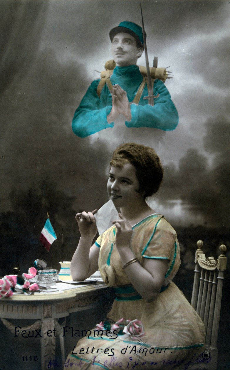 Pocztówka francuska z I wojny światowej, 1914-1918 autorstwa Unbekannt