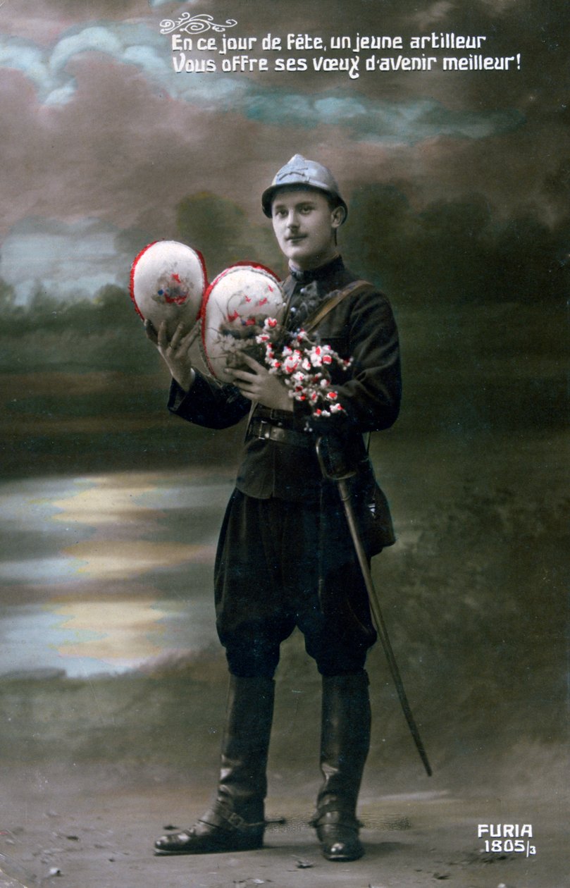 Pocztówka francuska z I wojny światowej, 1914-1918 autorstwa Unbekannt