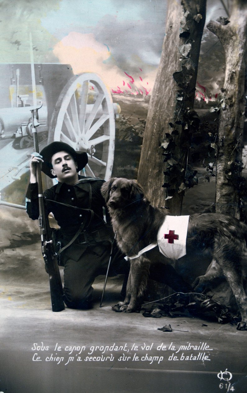 Pocztówka francuska z I wojny światowej, 1914-1918 autorstwa Unbekannt