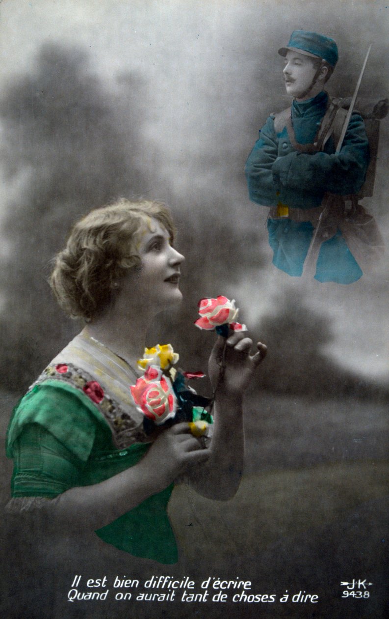 Pocztówka francuska z I wojny światowej, 1914-1918 autorstwa Unbekannt