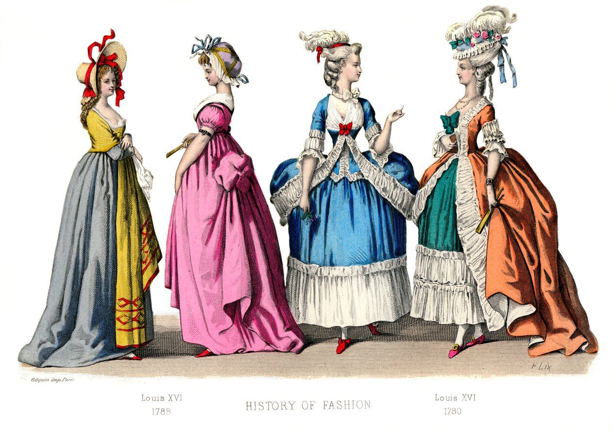 Kostium francuski: Ludwik XVI, 1882 r autorstwa Unbekannt