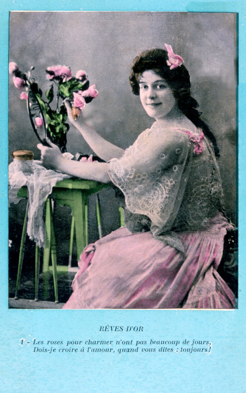 Pocztówka francuska, ok. 1900 autorstwa Unbekannt