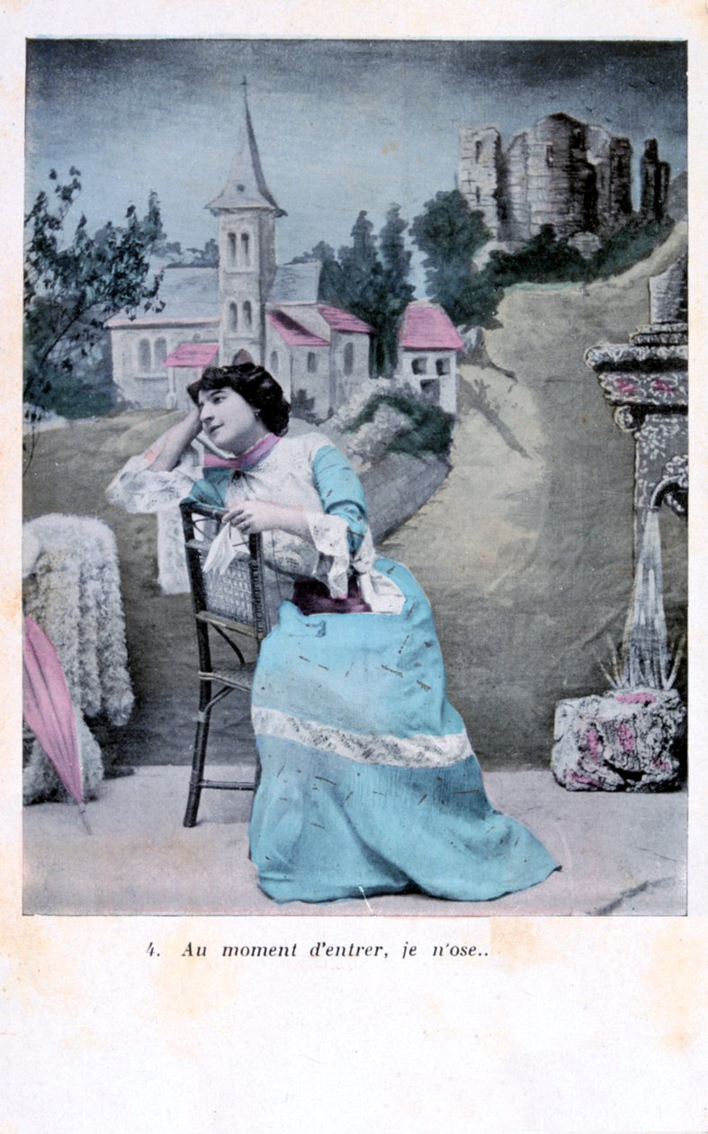 Pocztówka francuska, ok. 1900 autorstwa Unbekannt