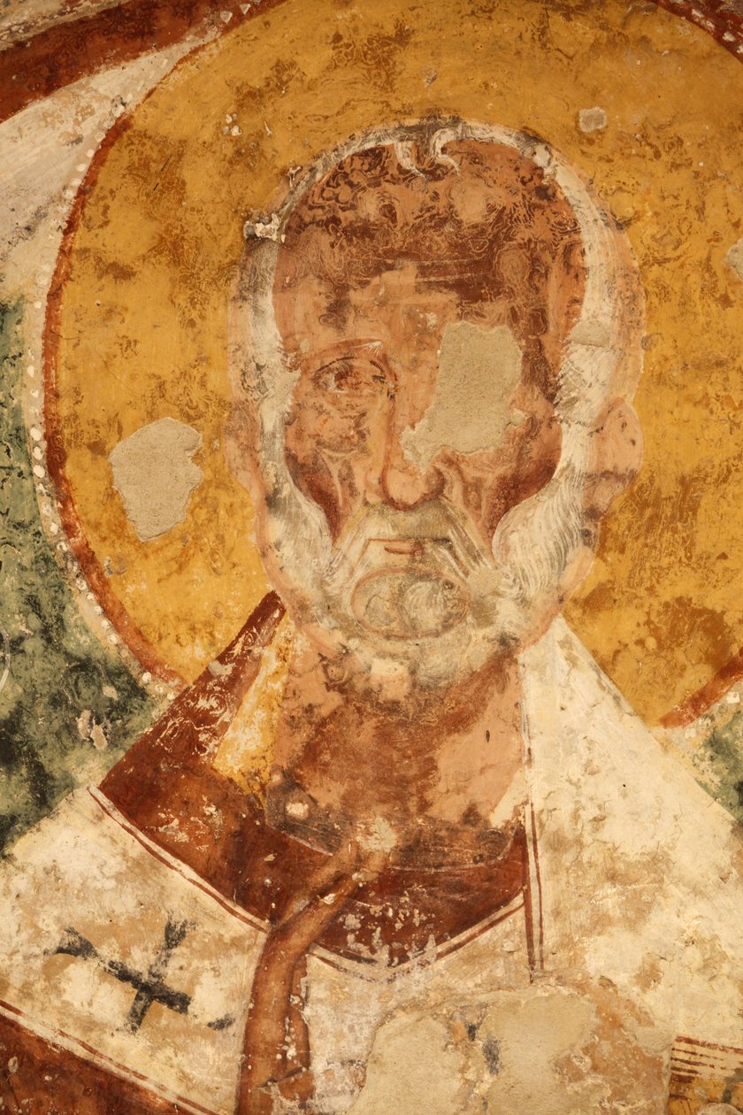 Świeże w krypcie Santi Stefani (św. Szczepana), Poggiardo, Apulia, Poggiardo, Włochy autorstwa Unbekannt