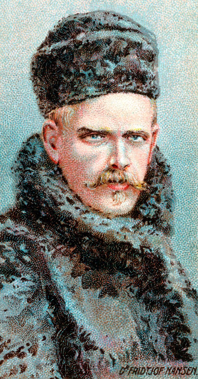 Fridtjof Nansen 1861-1930, norweski badacz Arktyki, naukowiec i dyplomata, 1915 autorstwa Unbekannt